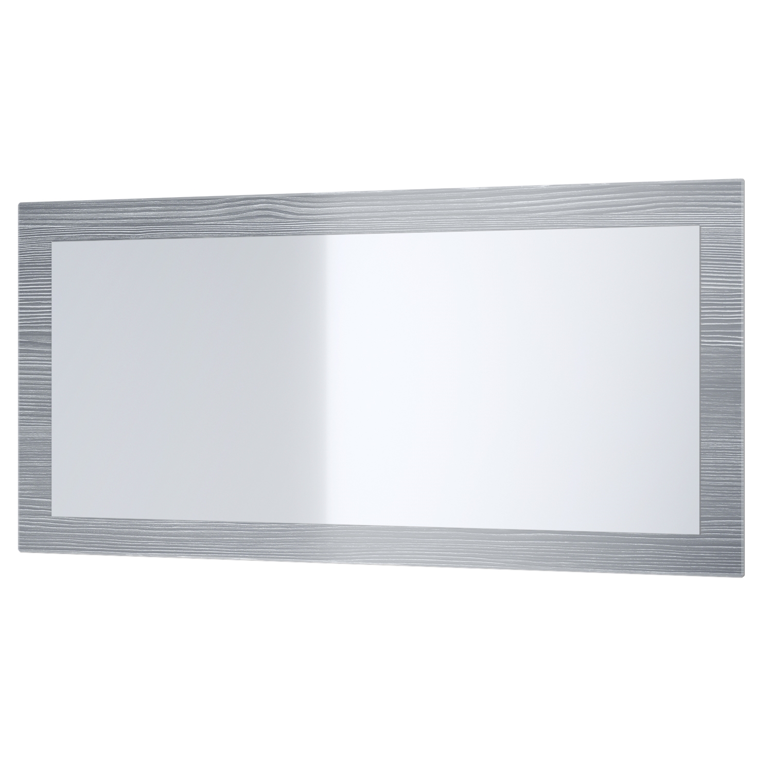 Spiegel Lima 89cm mit Rahmen im modernen Stil Avola-Anthrazit (89 x 45 cm)