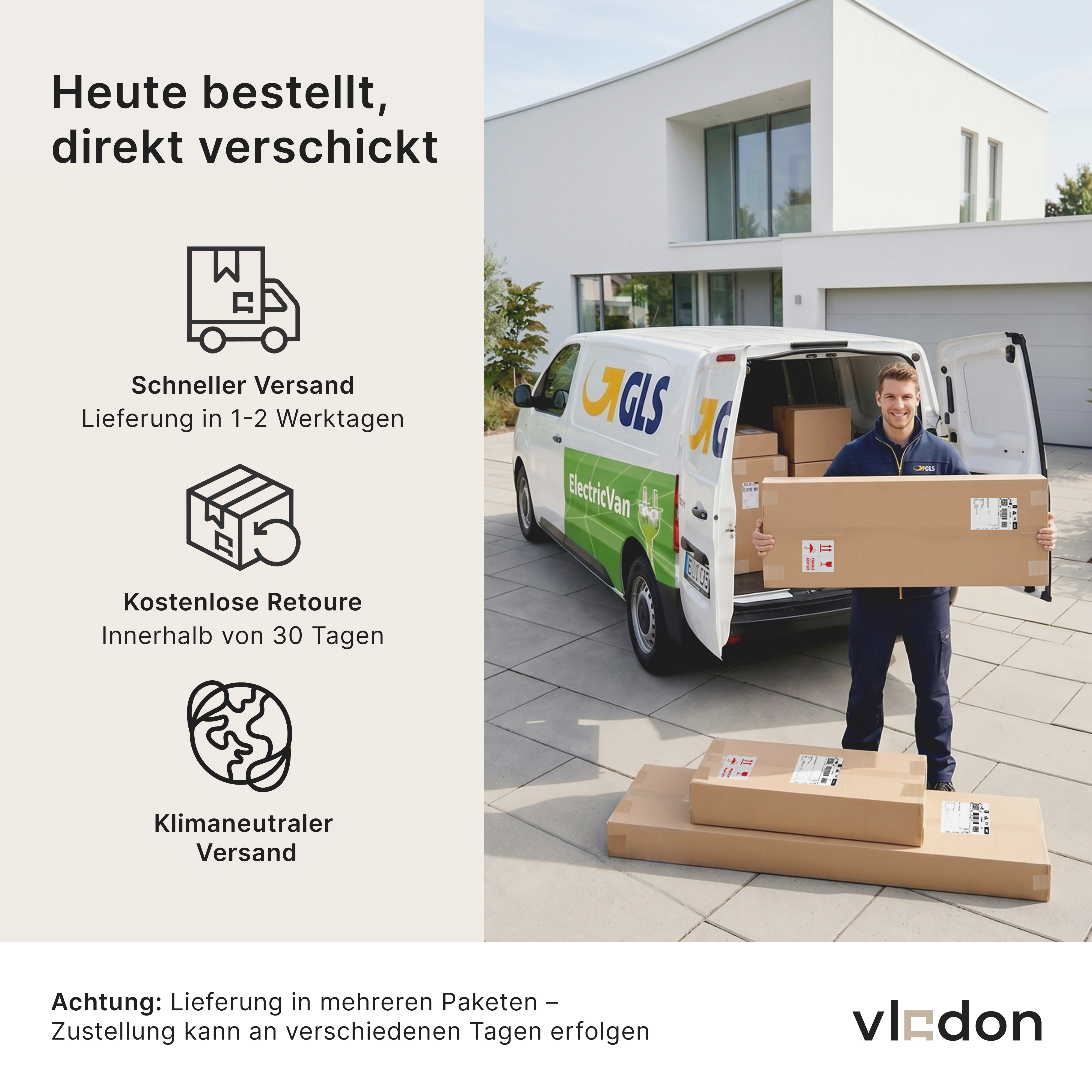 Wandpaneel 140 bestehend aus 2 Paneelen Avola-Anthrazit (je 24 x 140 x 2 cm)